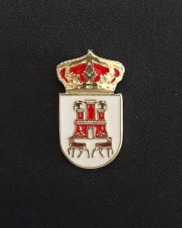 pin escudo alpera