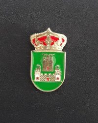 pin escudo chinchilla de monte aragon