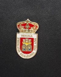 pin escudo villarcayo de merindad de castilla la vieja