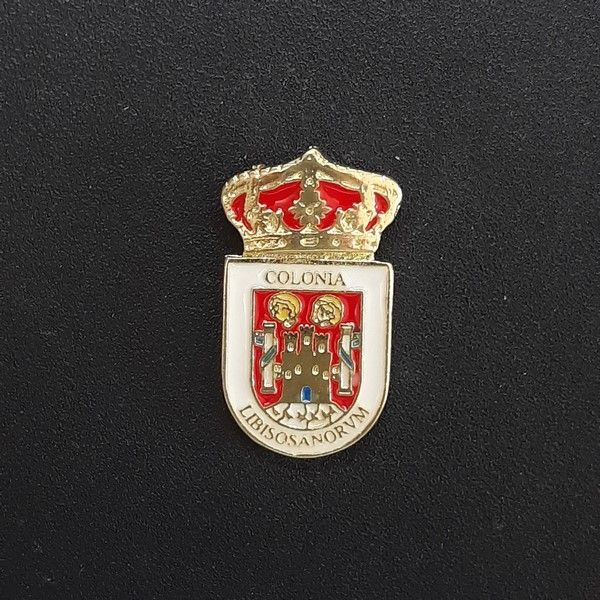 pin escudo lezuza