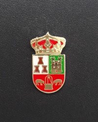 pin escudo pozo cañada
