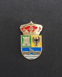 pin escudo valdeganga