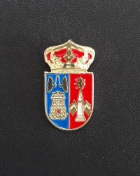 pin escudo almansa