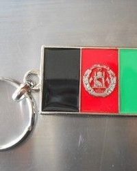 LLAVERO BANDERA AFGANISTAN