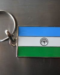 LLAVERO BANDERA REPÚBLICA BASCORTOSTAN