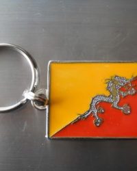 LLAVERO BANDERA BUTAN