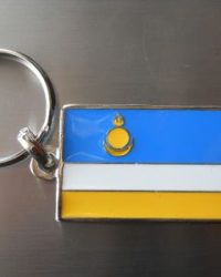LLAVERO BANDERA REPÚBLICA DE BURIATIA