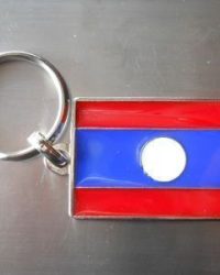 LLAVERO BANDERA LAOS