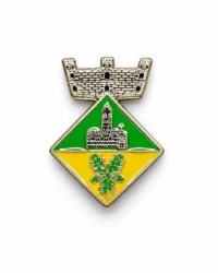 pin escudo alàs i cerc