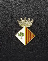 pin escut Arboç, L'