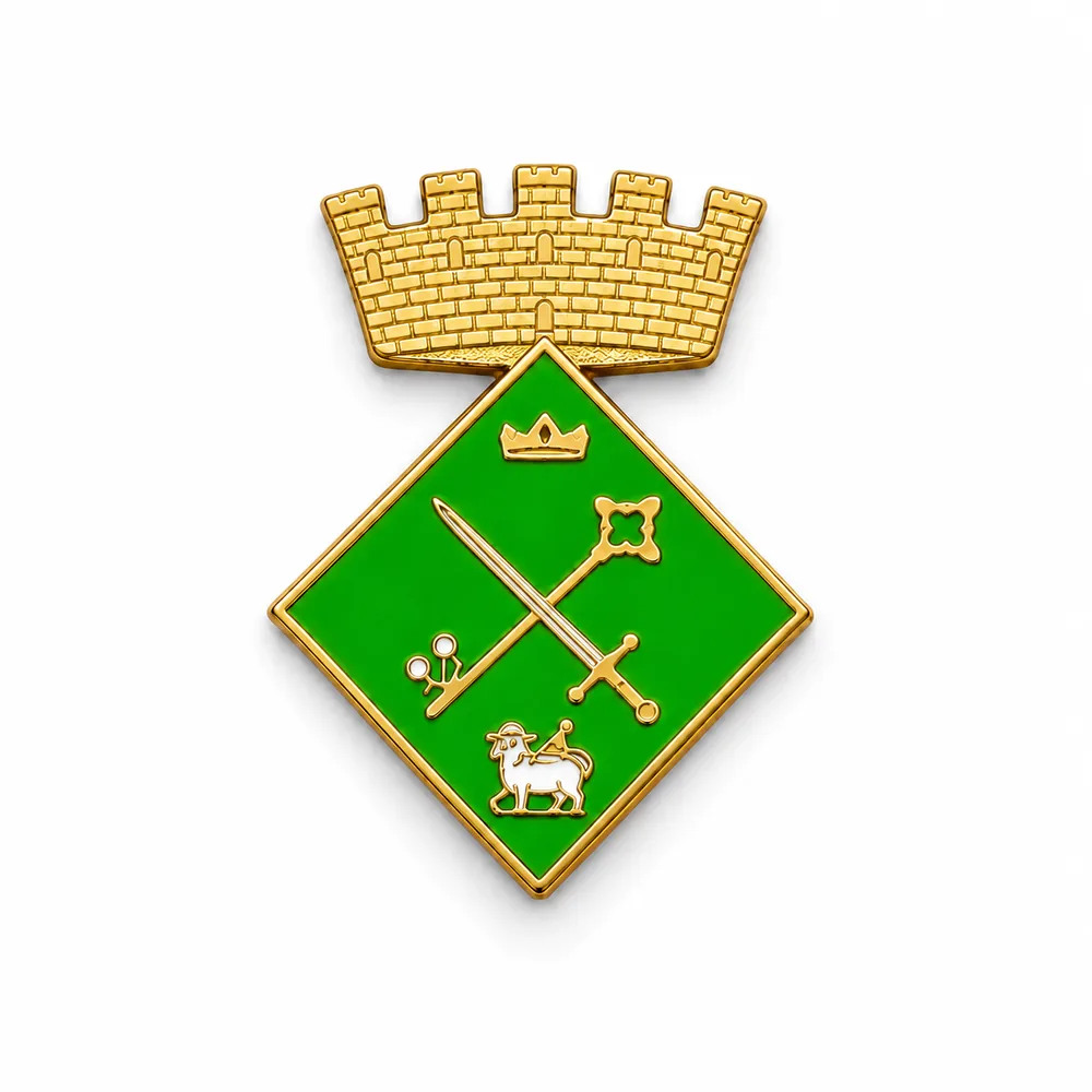 pin escudo arres