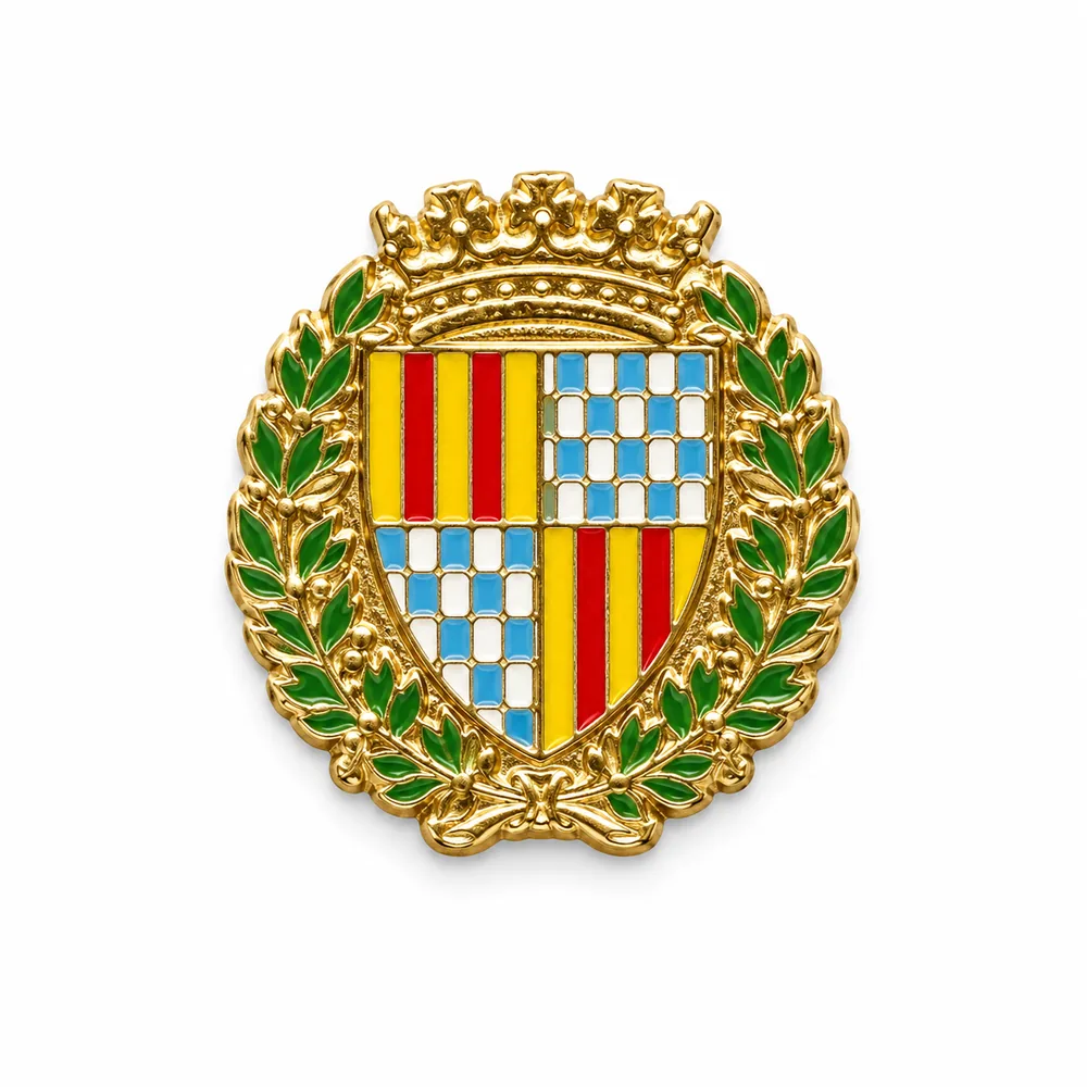 pin escut badalona