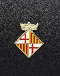 pin escudo barcelona
