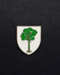 pin escudo begues