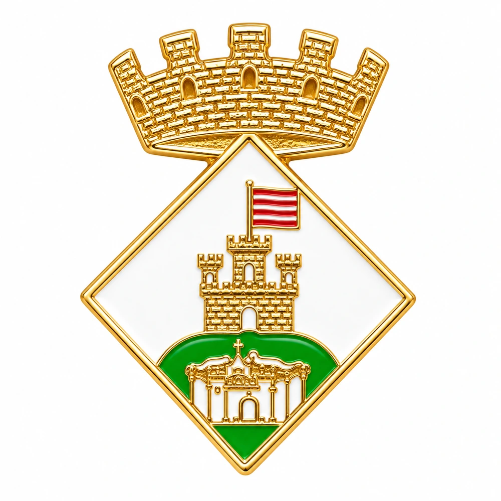 pin escudo bellver de cerdanya