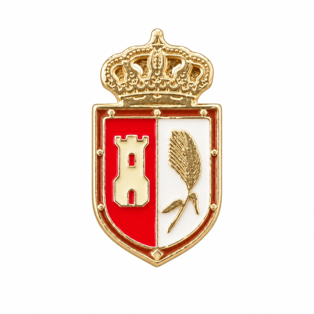pin escudo cabañas de la sagra