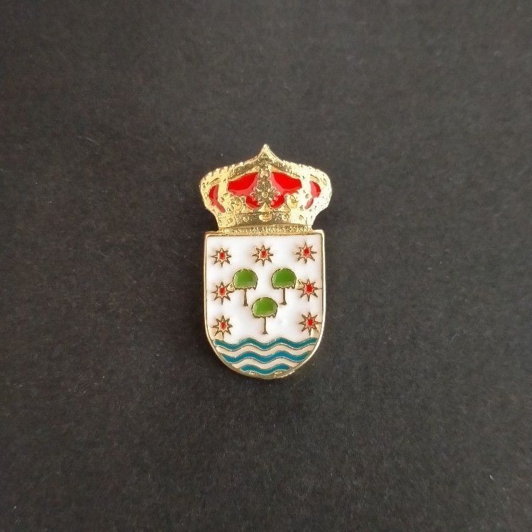 pin escudo cabañas