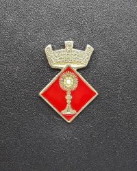 pin escudo calonge de segarra