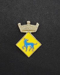 pin escudo canovelles