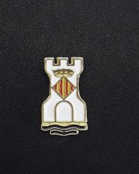 pin escudo castelldefels
