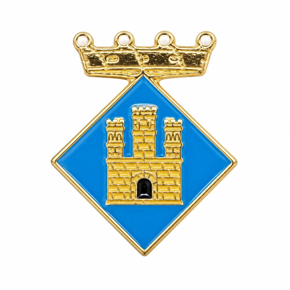 pin escudo castellet i la gornal