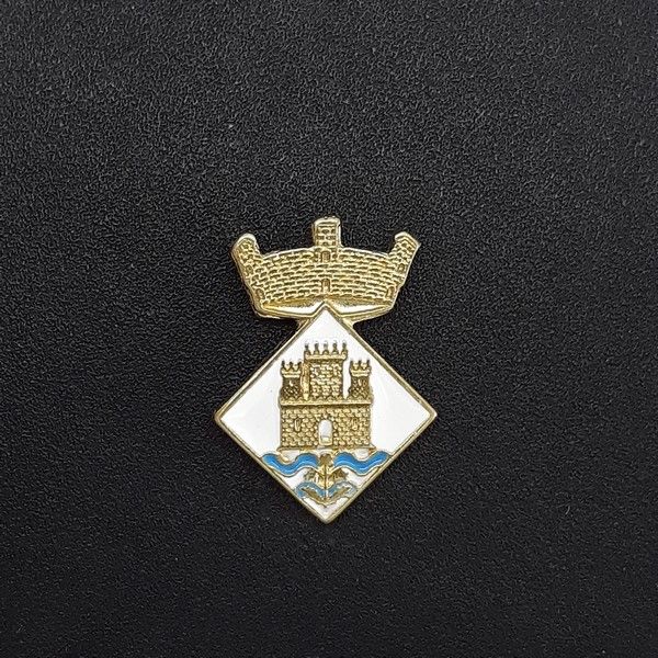 pin escudo castellfollit de riubregos