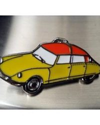 PIN TAXI CITROEN DS 19 AMSTERDAM 1958