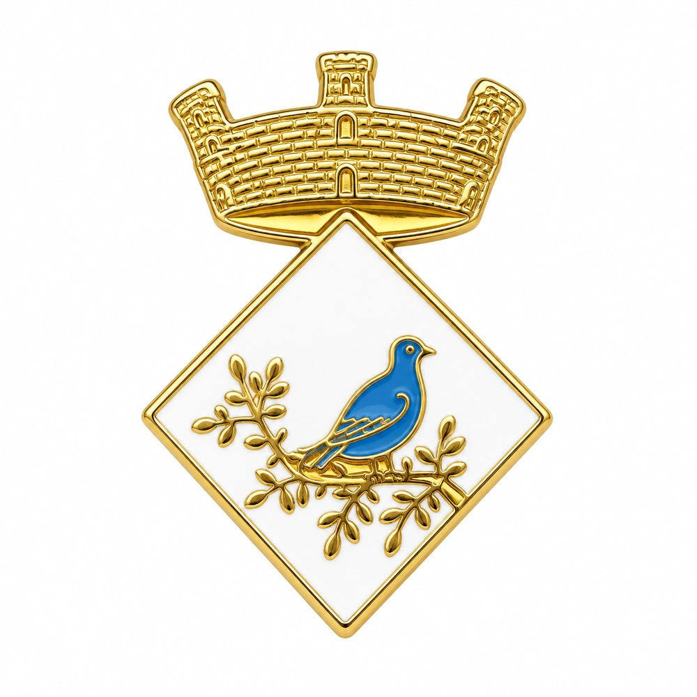 pin escudo colomers
