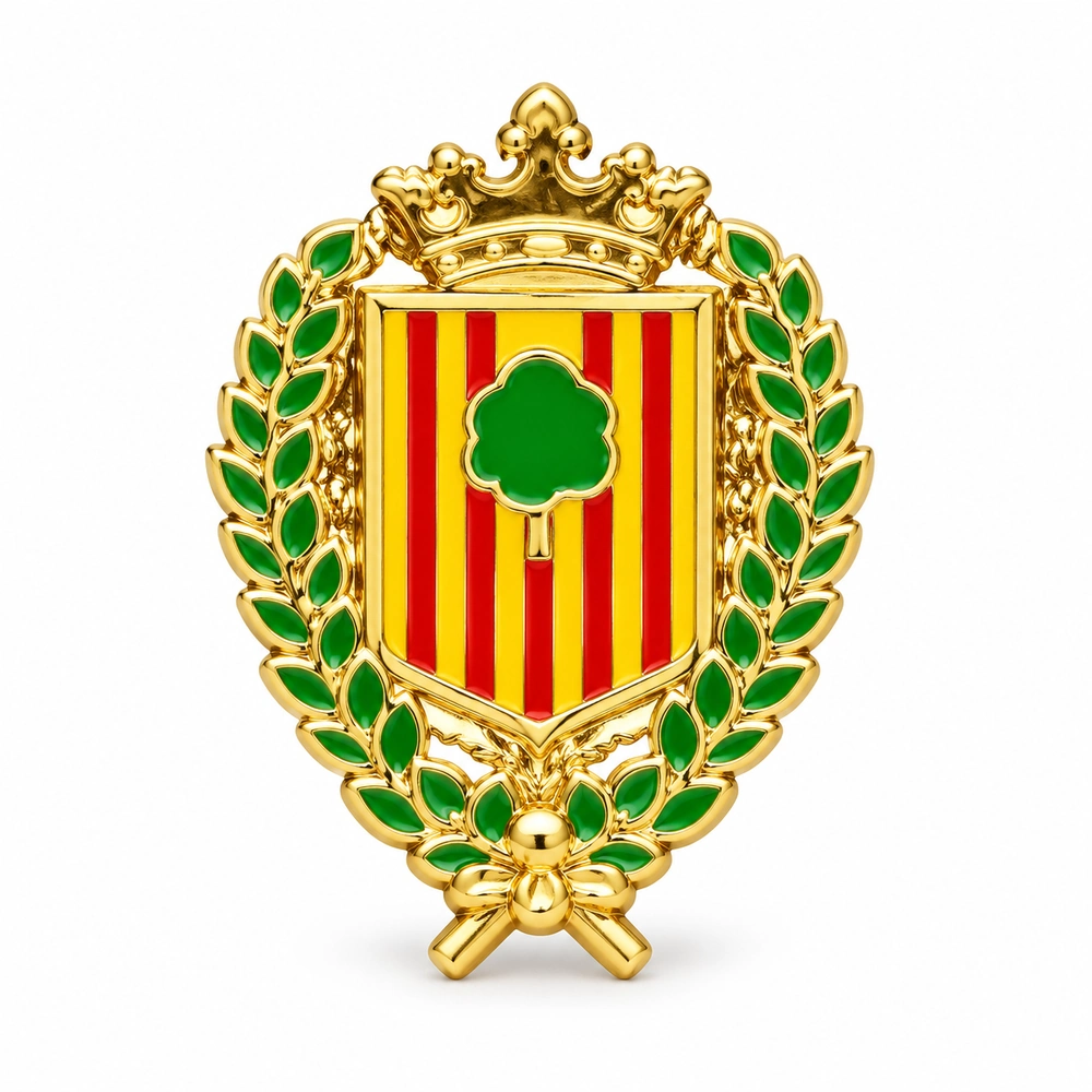 pin escudo crespia