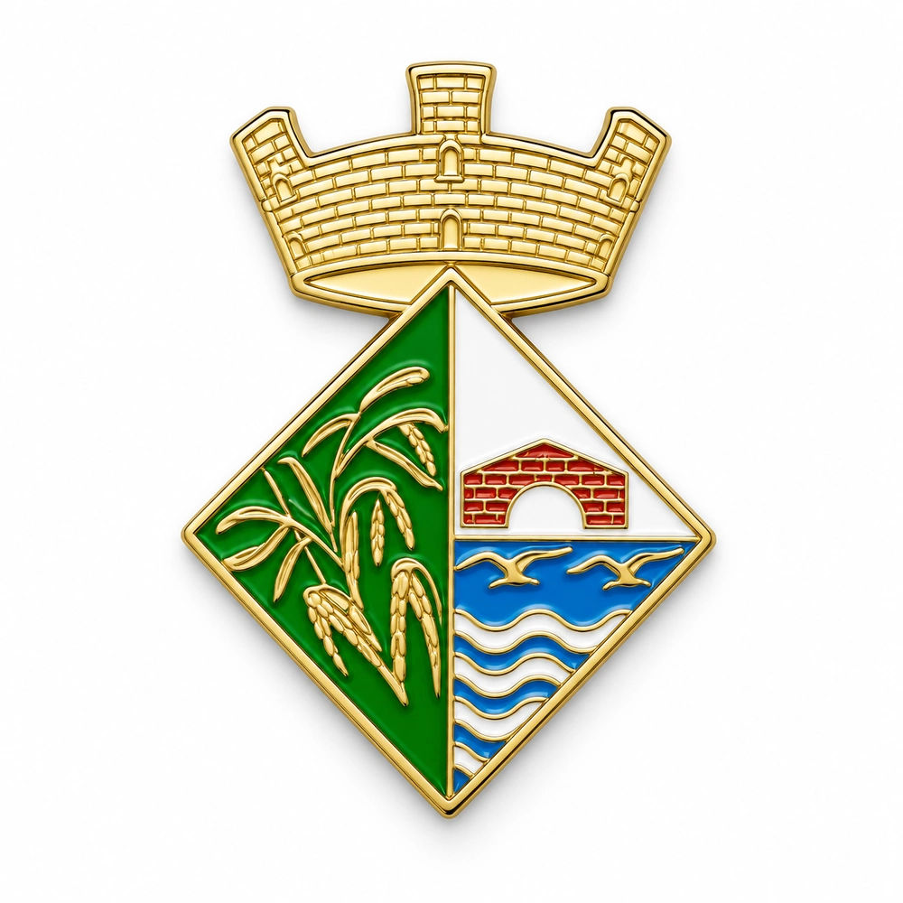 pin escudo deltebre
