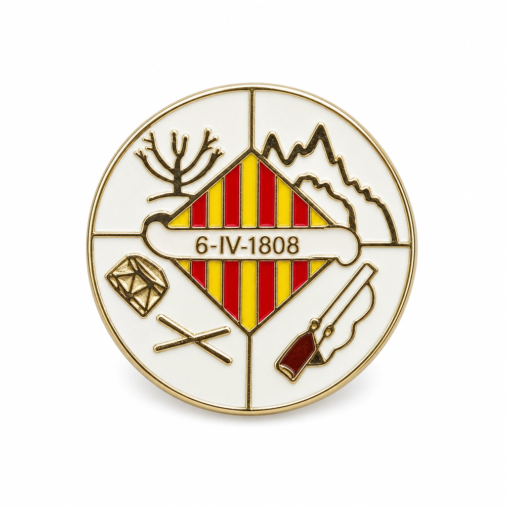pin escudo el bruc
