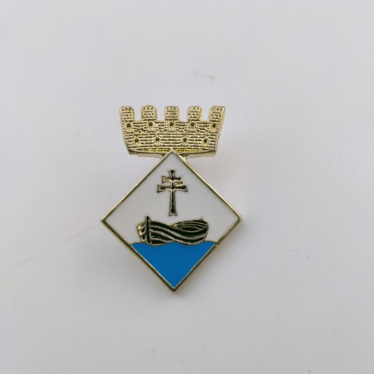 pin escudo El Port de la Selva