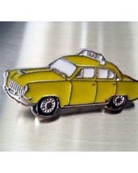 PIN TAXI GAZ VOLGA M 21 MOSCU 1955
