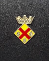 pin escudo gironella