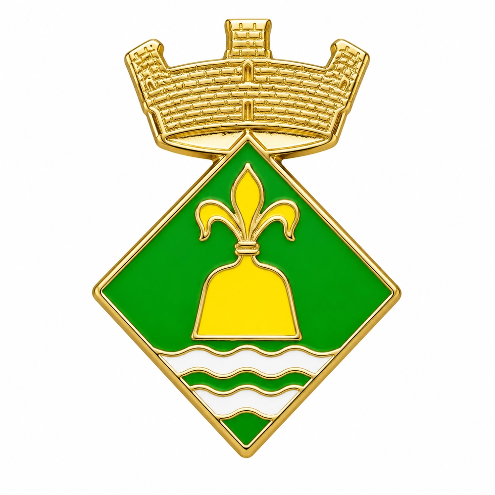 pin escudo gualba