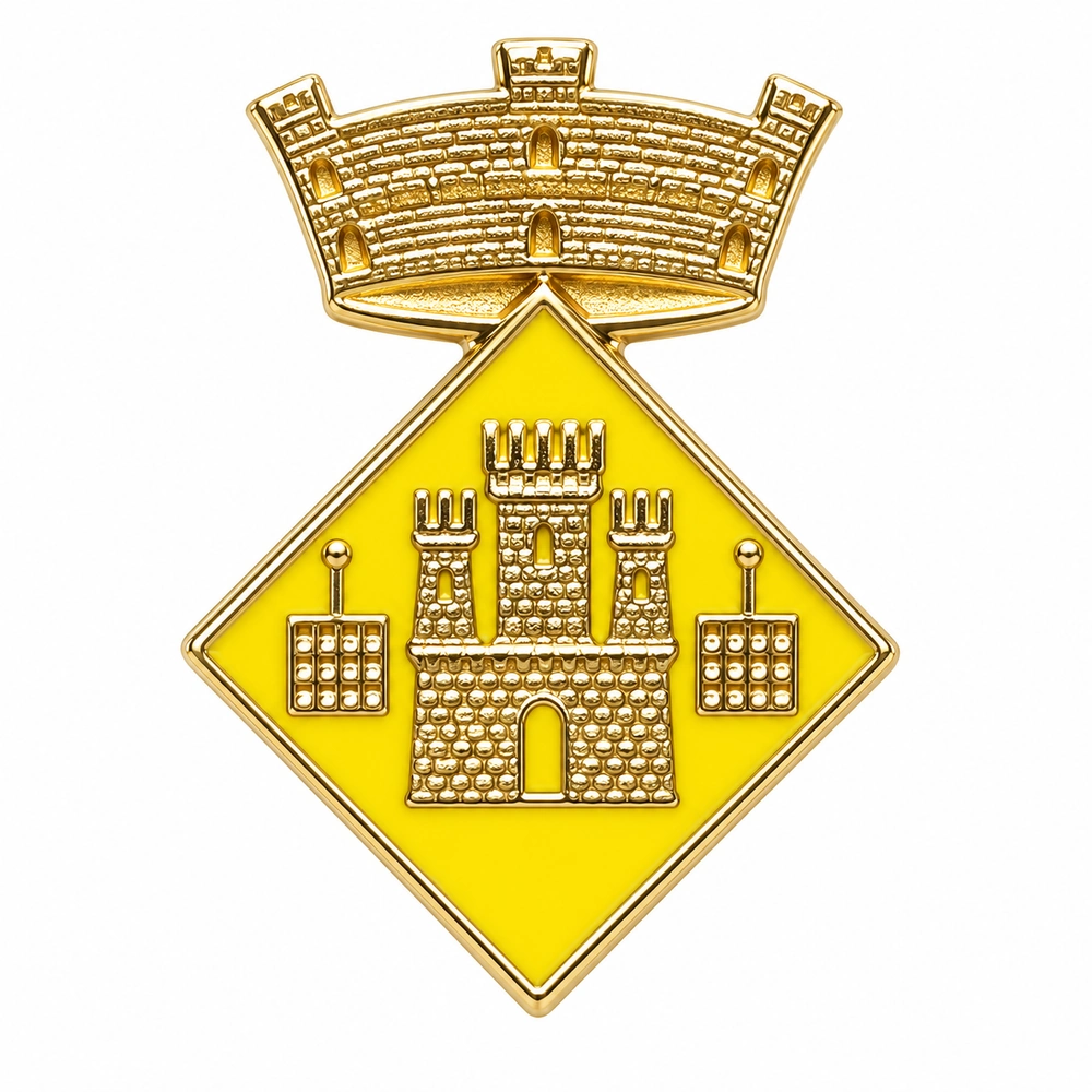 pin escudo guardiola de bergueda