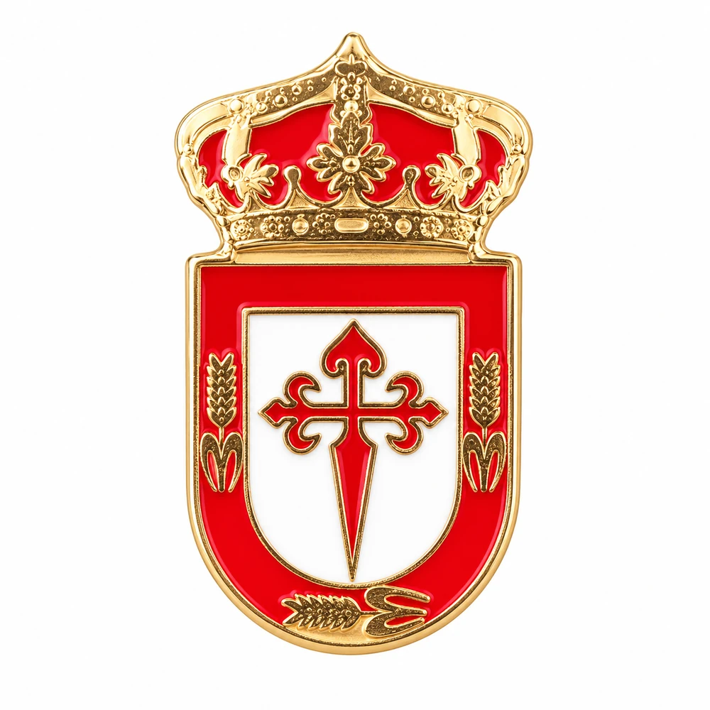 pin escudo la puebla de almoradiel