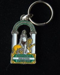 LLAVERO ESCUDO ANDALUCIA