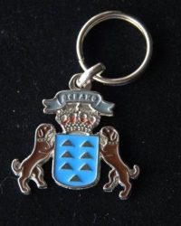 LLAVERO ESCUDO ISLAS CANARIAS