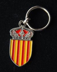 LLAVERO ESCUDO CATALUÑA