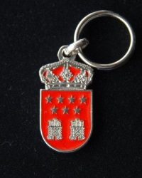 LLAVERO ESCUDO COMUNIDAD DE MADRID