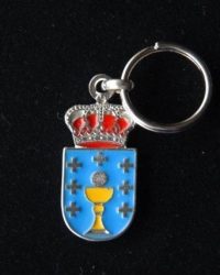 LLAVERO ESCUDO GALICIA