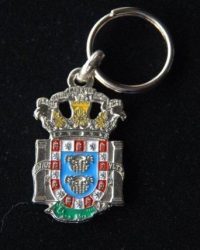 LLAVERO ESCUDO MELILLA