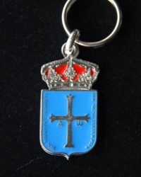LLAVERO ESCUDO PRINCIPADO ASTURIAS