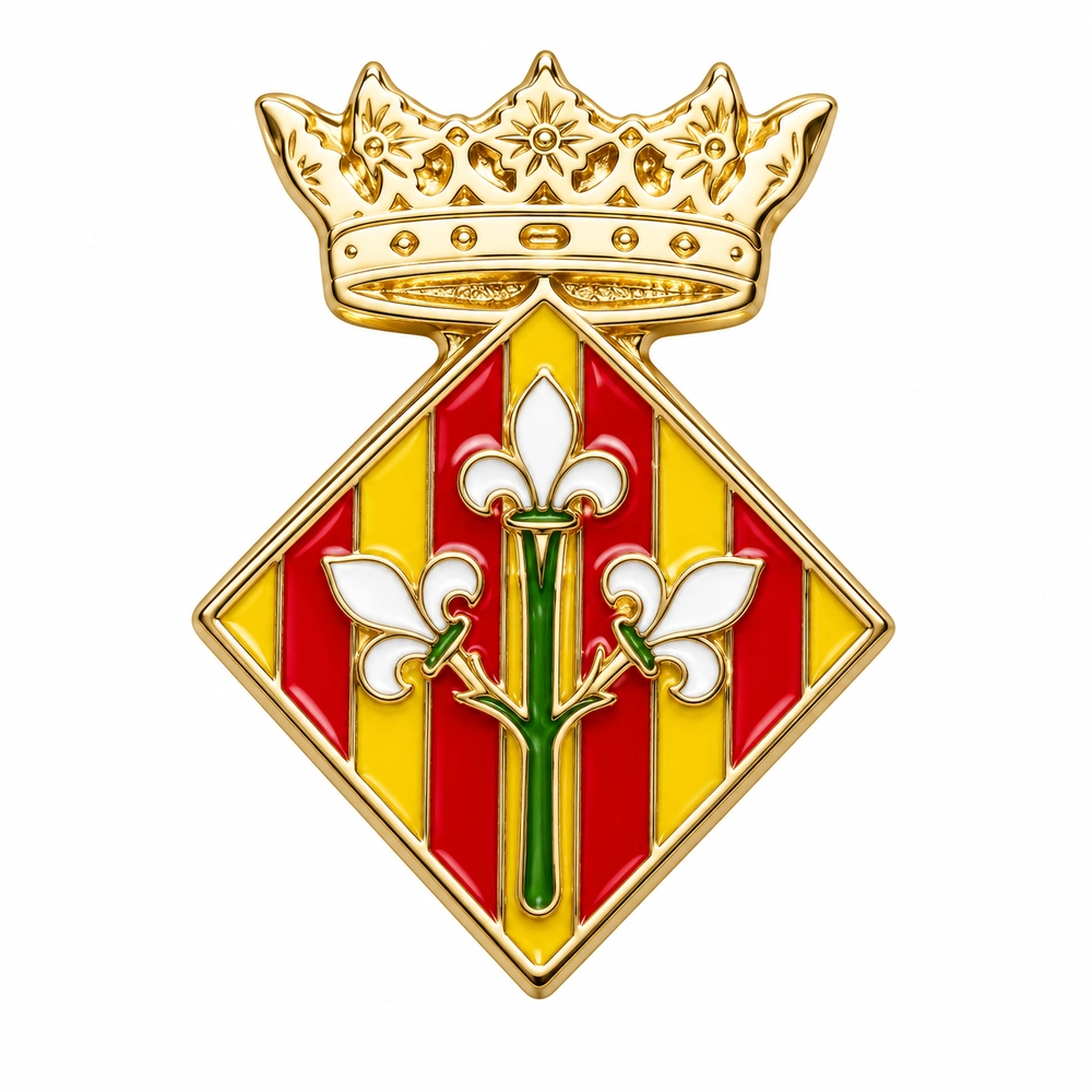 pin escudo escudo lérida