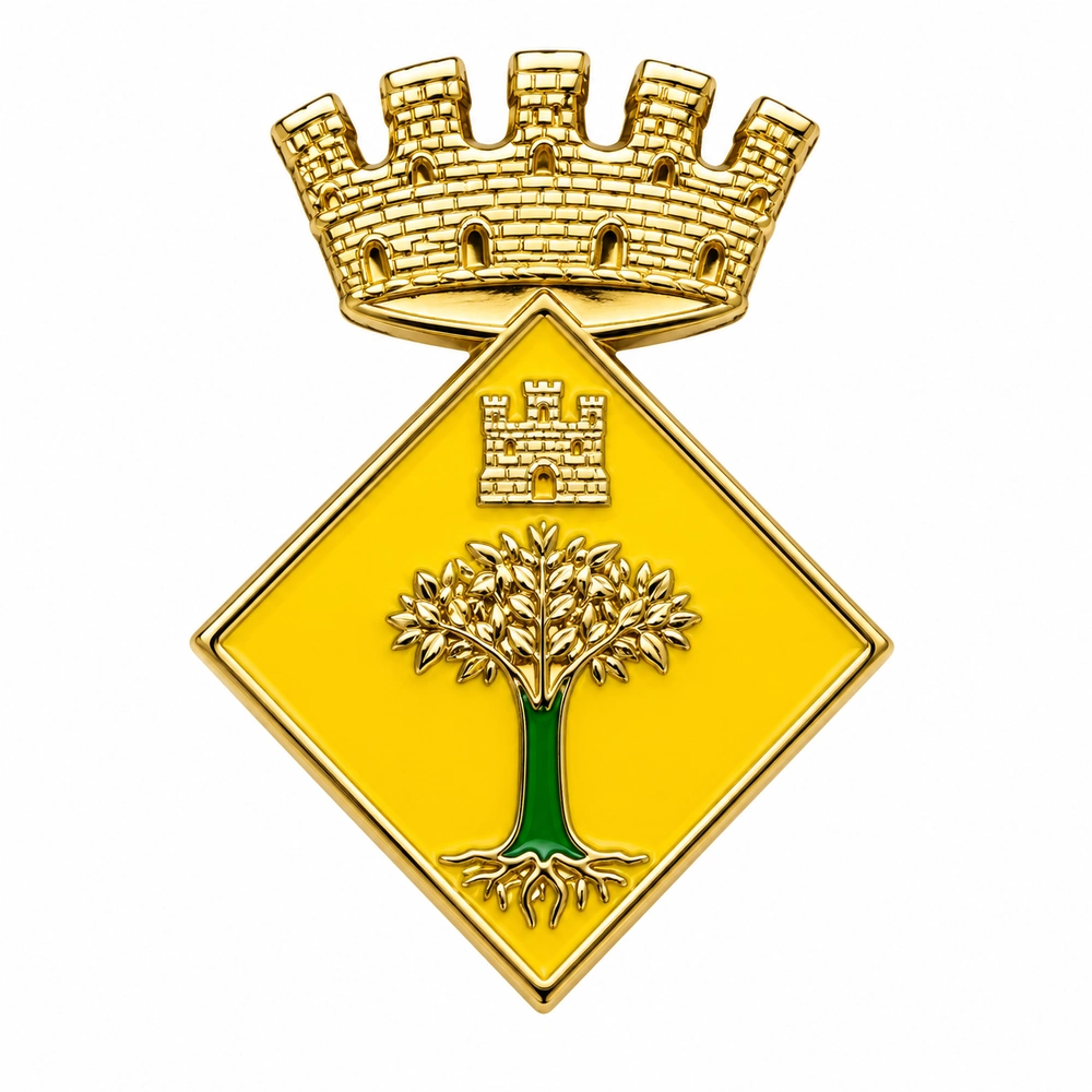 pin escudo llorenç del penedes