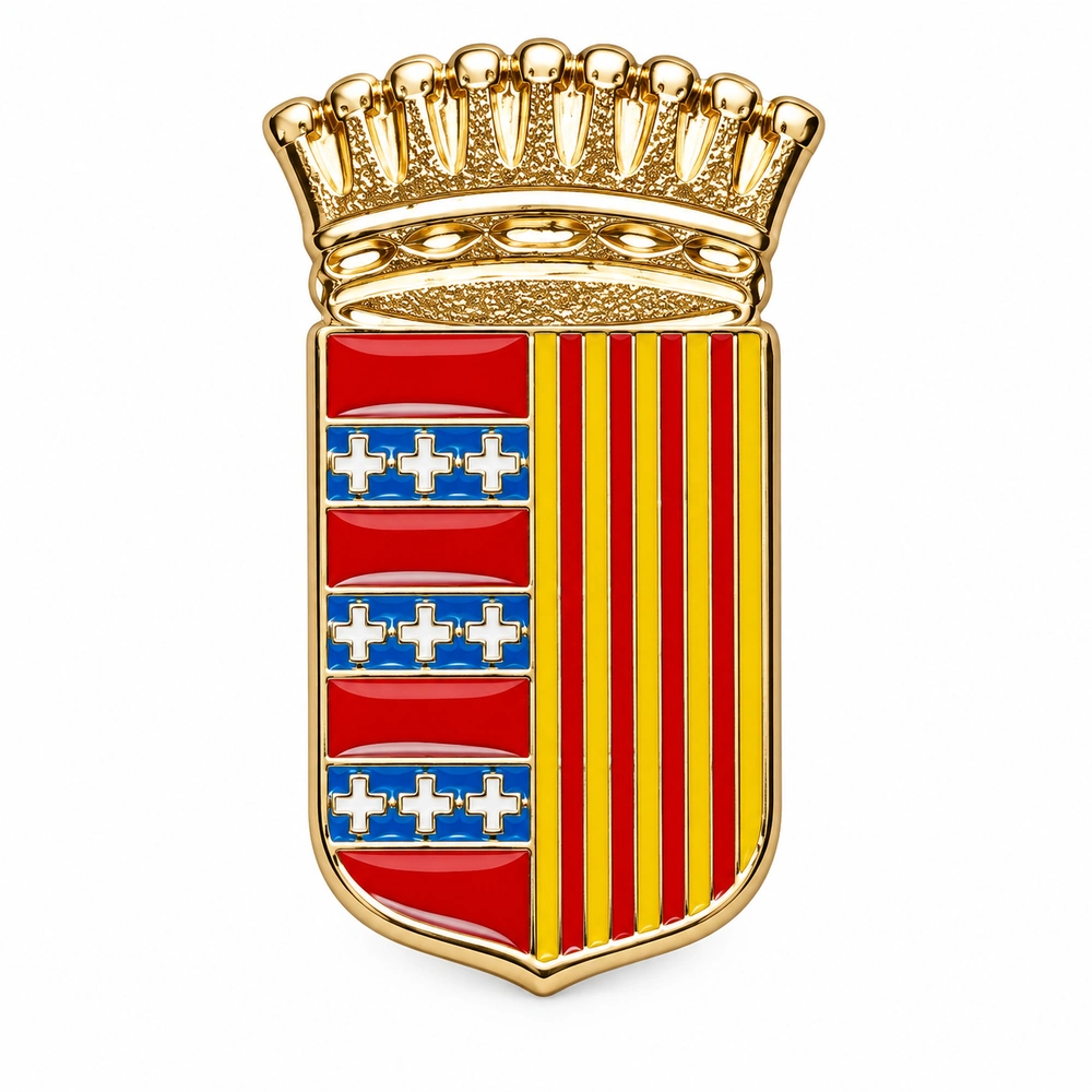 pin escudo malgrat de mar