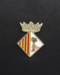 pin escudo mataro