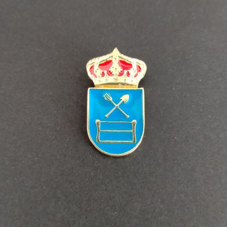pin escudo mazaricos
