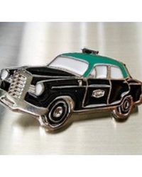 PIN TAXI MERCEDES 180 D LISBOA 1970
